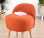 Atelier Del Sofa Puff Bohemio Naranja